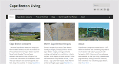 Desktop Screenshot of capebretonliving.com